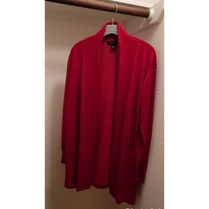 Ava Paige Red Cardigan